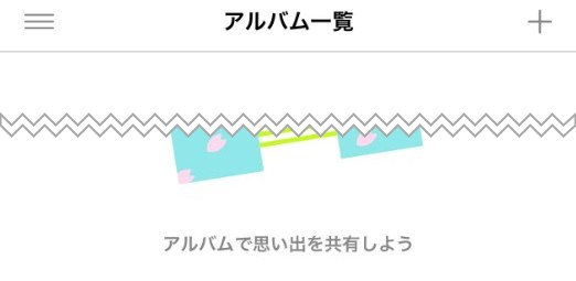 アルバム一覧画面